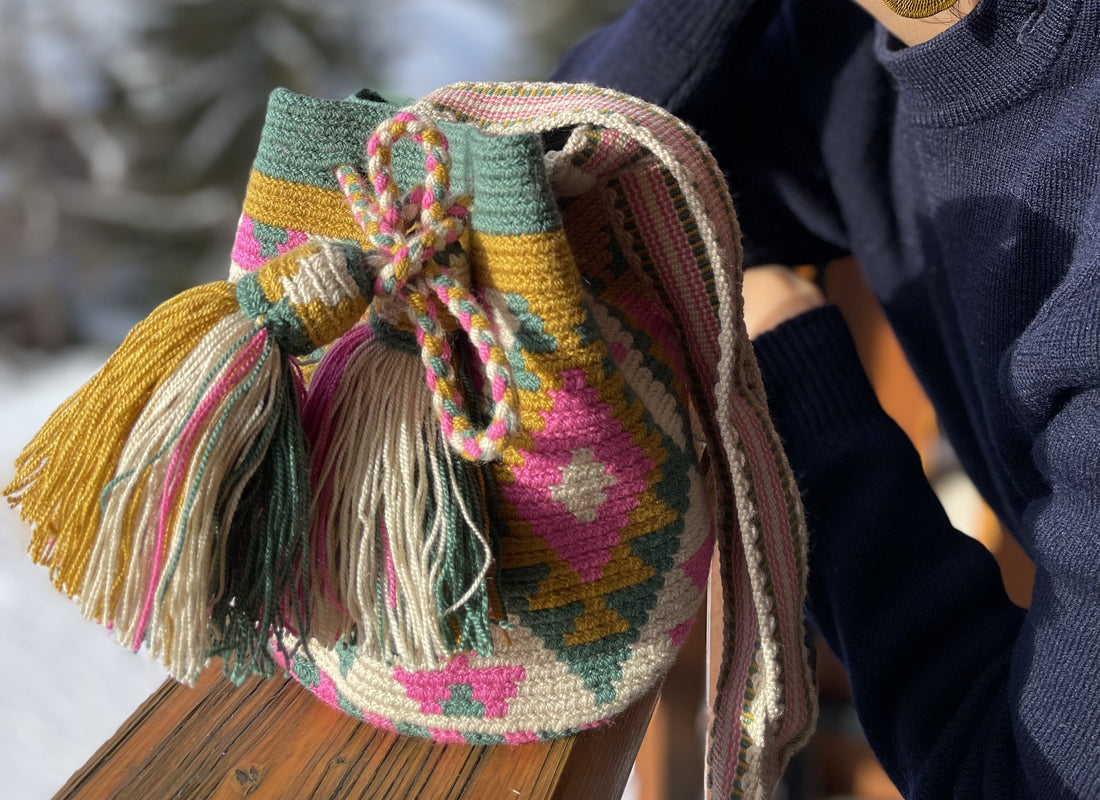 Les sacs seau Mochillas : en crochet colorés et éthiques