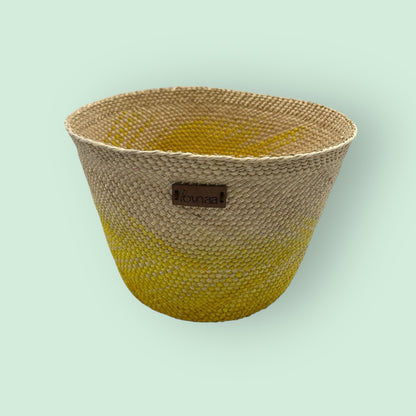 Panier Cache-Pot "Azulejo" • Ø 20 cm × H 15 cm 🌾