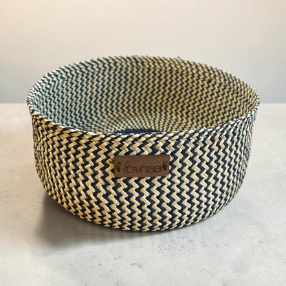 Corbeille zig-zag