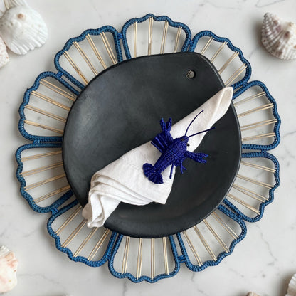 Rond de serviette "LunaIraca" – Fibre naturelle artisanale 🌙